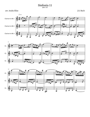 Sinfonia 11 (BWV 797)