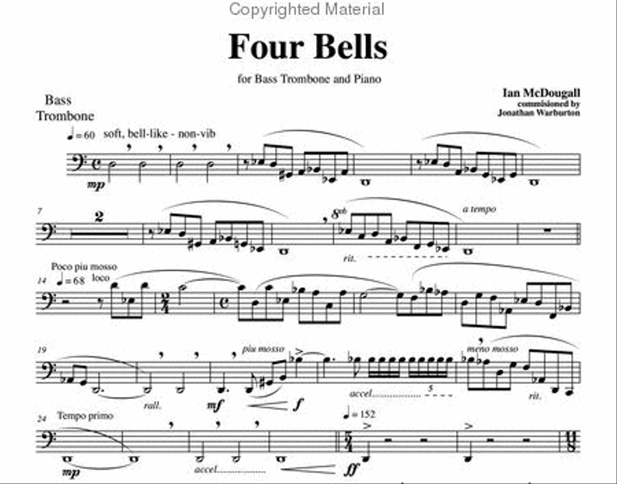 Four Bells Trombone scores gallery preview page 5