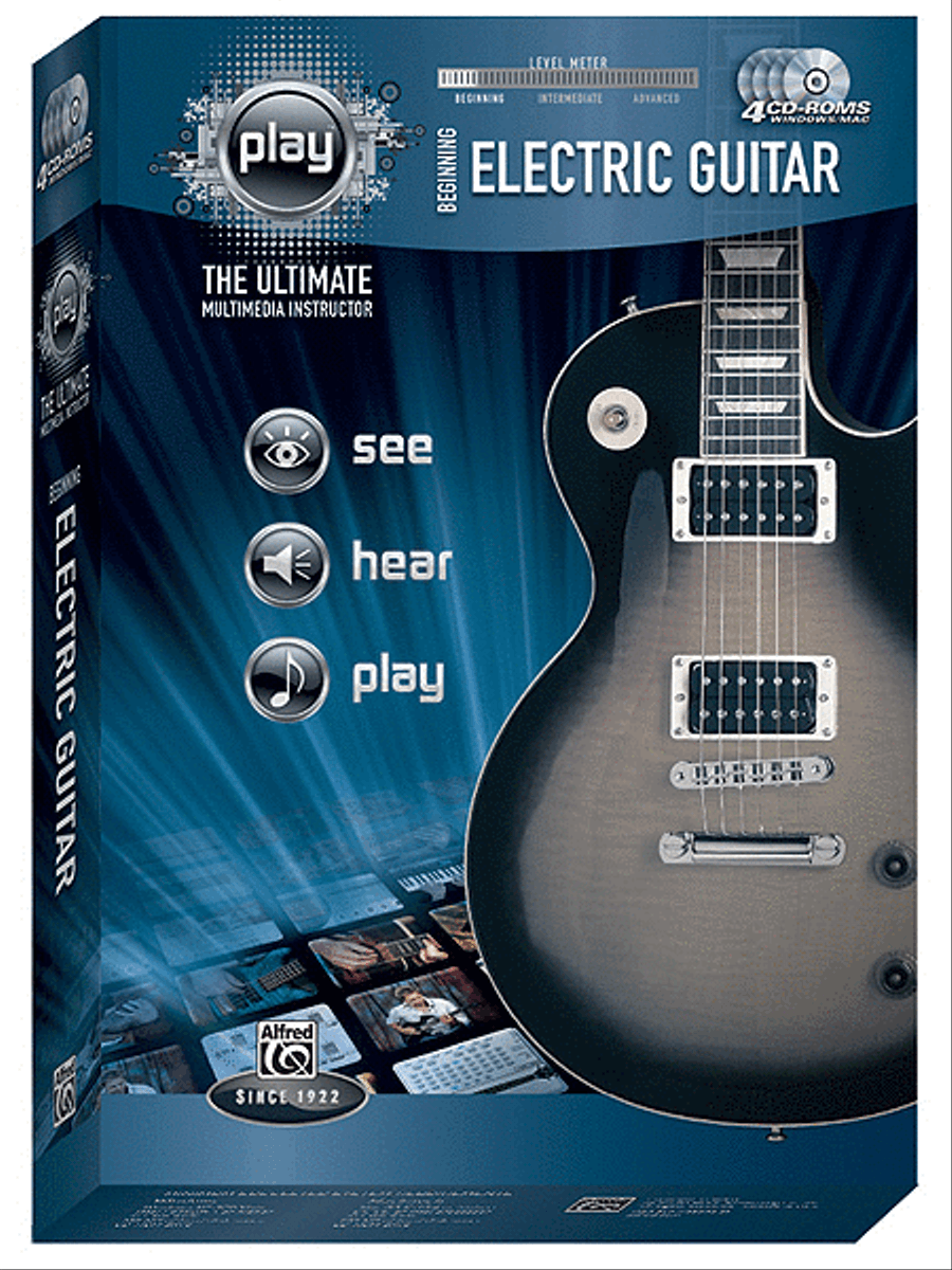 Alfred's PLAY Beginning Electric Guitar Electric Guitar scores gallery preview page 1