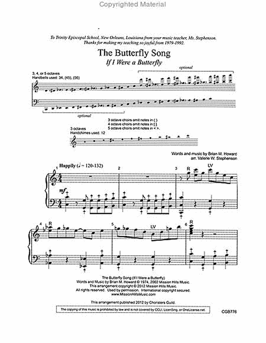 The Butterfly Song image number null