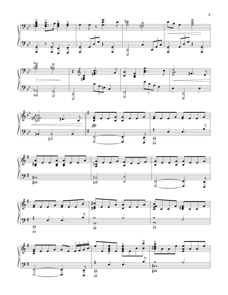 The Avengers (arr. Jason Lyle Black) Piano Solo scores gallery preview page 2
