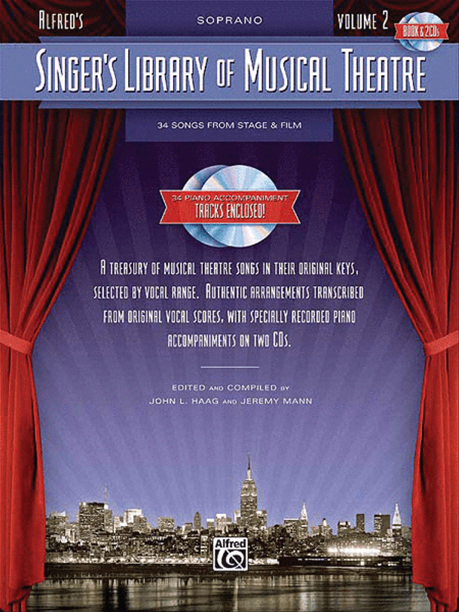 Singer's Library of Musical Theatre - Vol. 2 Voice scores gallery preview page 1