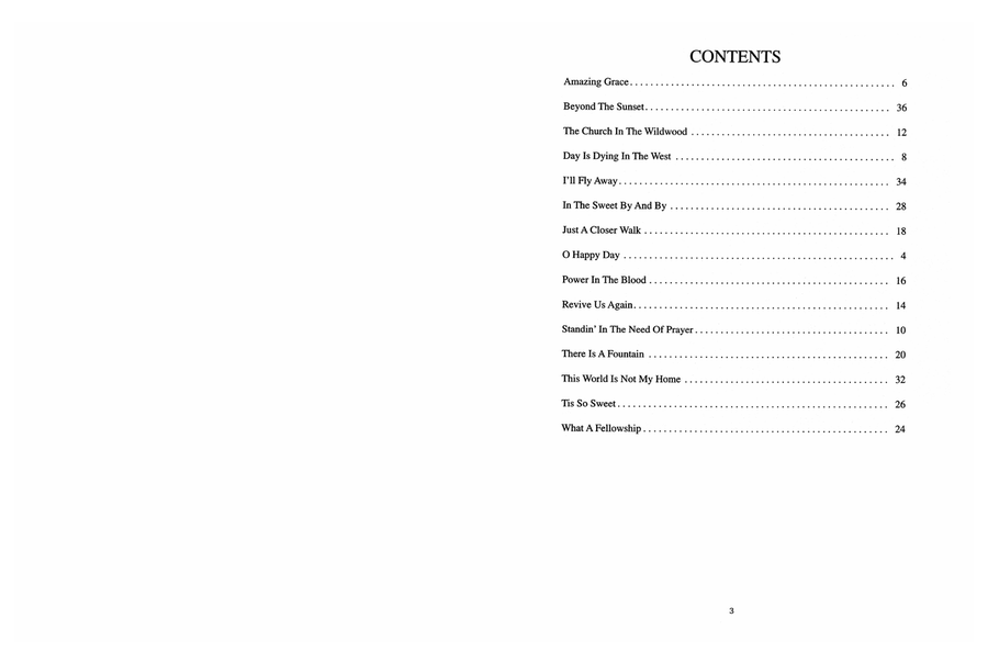 Country Gospel Piano Solos Piano Solo scores gallery preview page 4