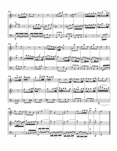 Sonata for violin and harpsichord in B major (arrangement for alto recorder in F major)