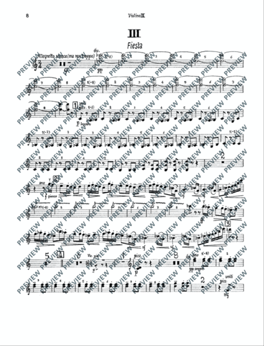 2. Concerto in C Violin scores gallery preview page 9