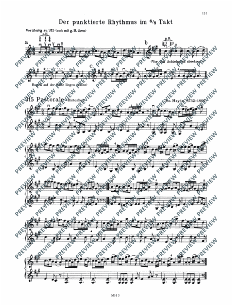 Das Geigenspiel Das Geigenspiel Violin scores gallery preview page 16