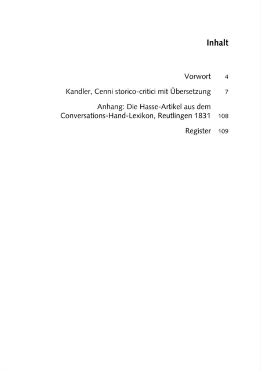 Hasse-Studien 8 Collection / Songbook scores gallery preview page 4