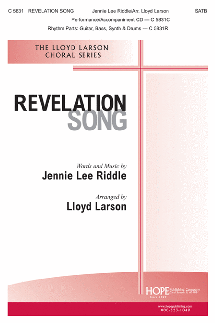 Revelation Song 4-Part scores gallery preview page 1