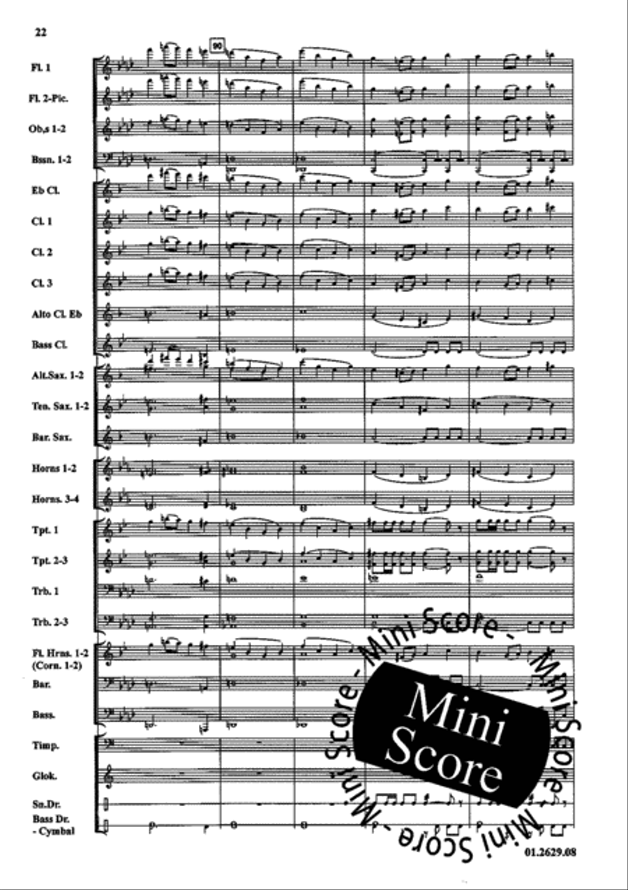 Musica Para Banda Concert Band scores gallery preview page 26
