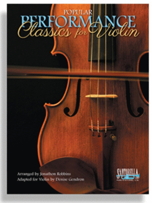 Popular Performance Classics For Violin Book/CD