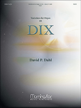 Book cover for Variations for Organ on DIX