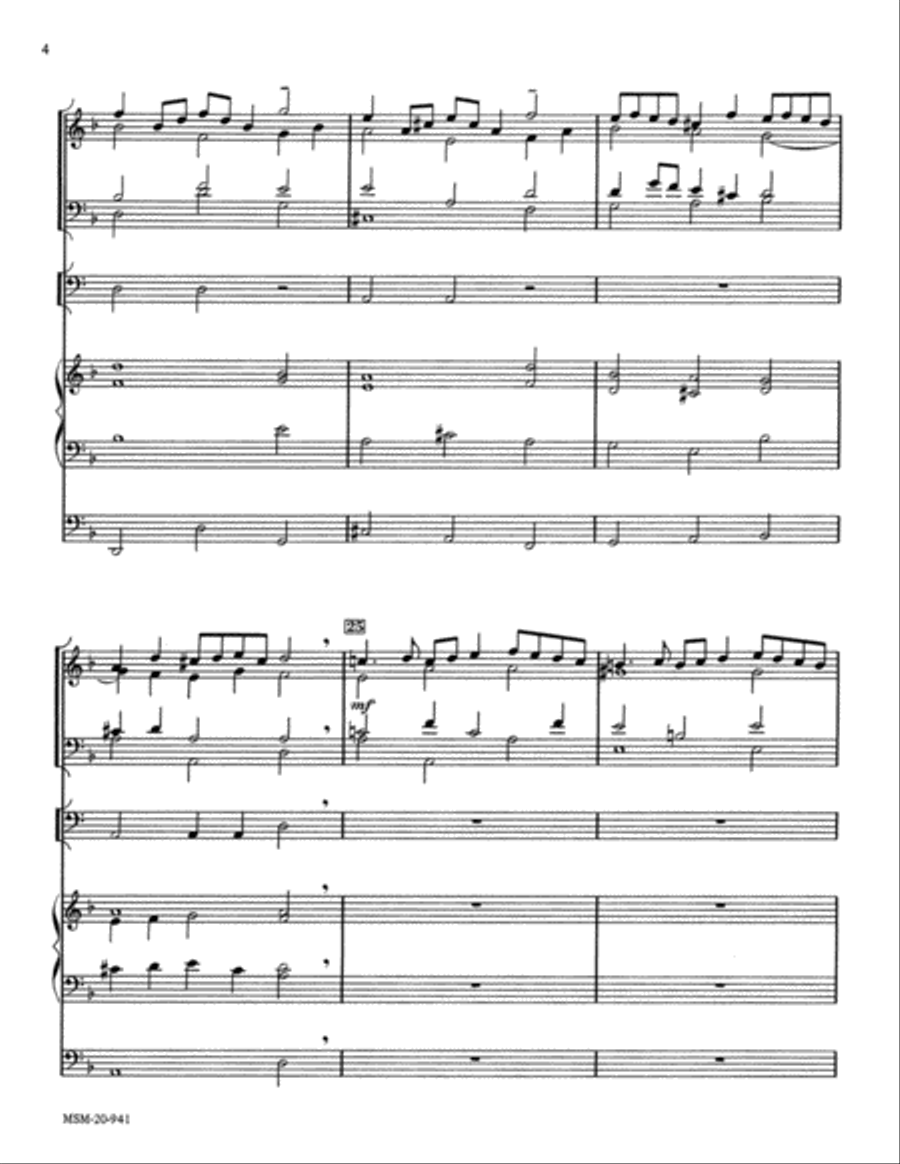 Sinfonia Organ scores gallery preview page 4