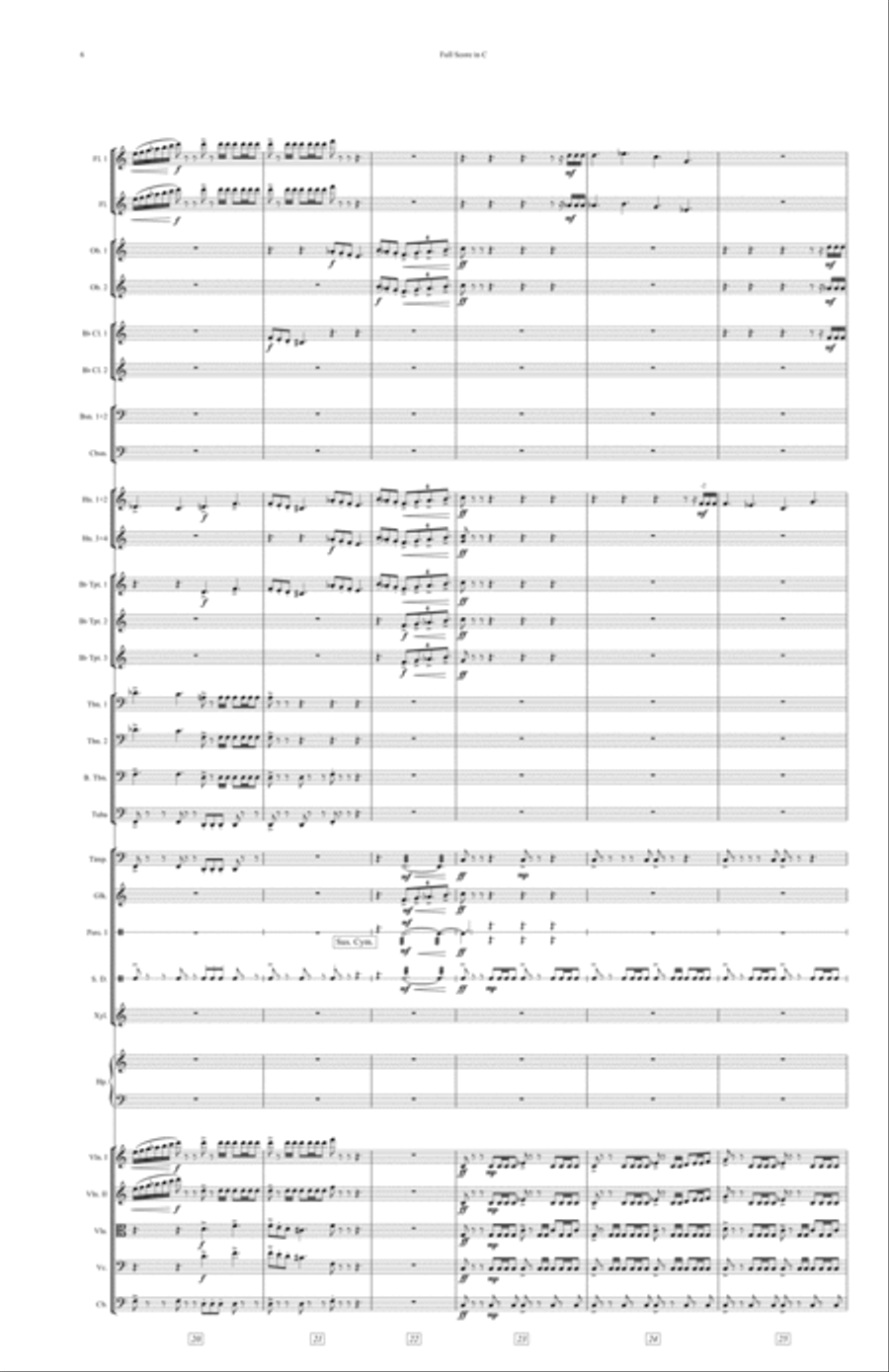 Rondo for TIE Fighters Full Orchestra scores gallery preview page 6