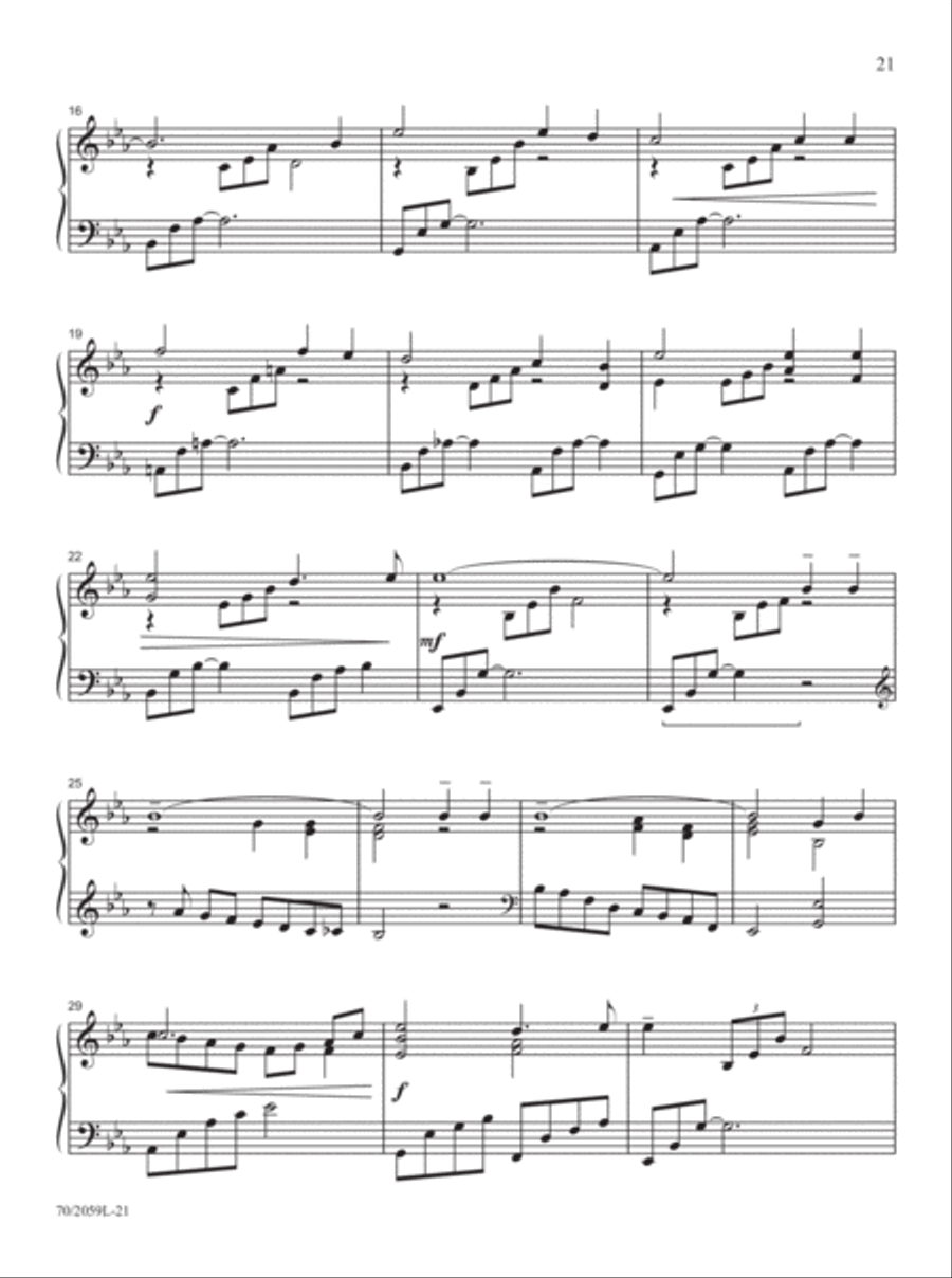 The Church Pianist's Library, Vol. 21 Piano Solo scores gallery preview page 13