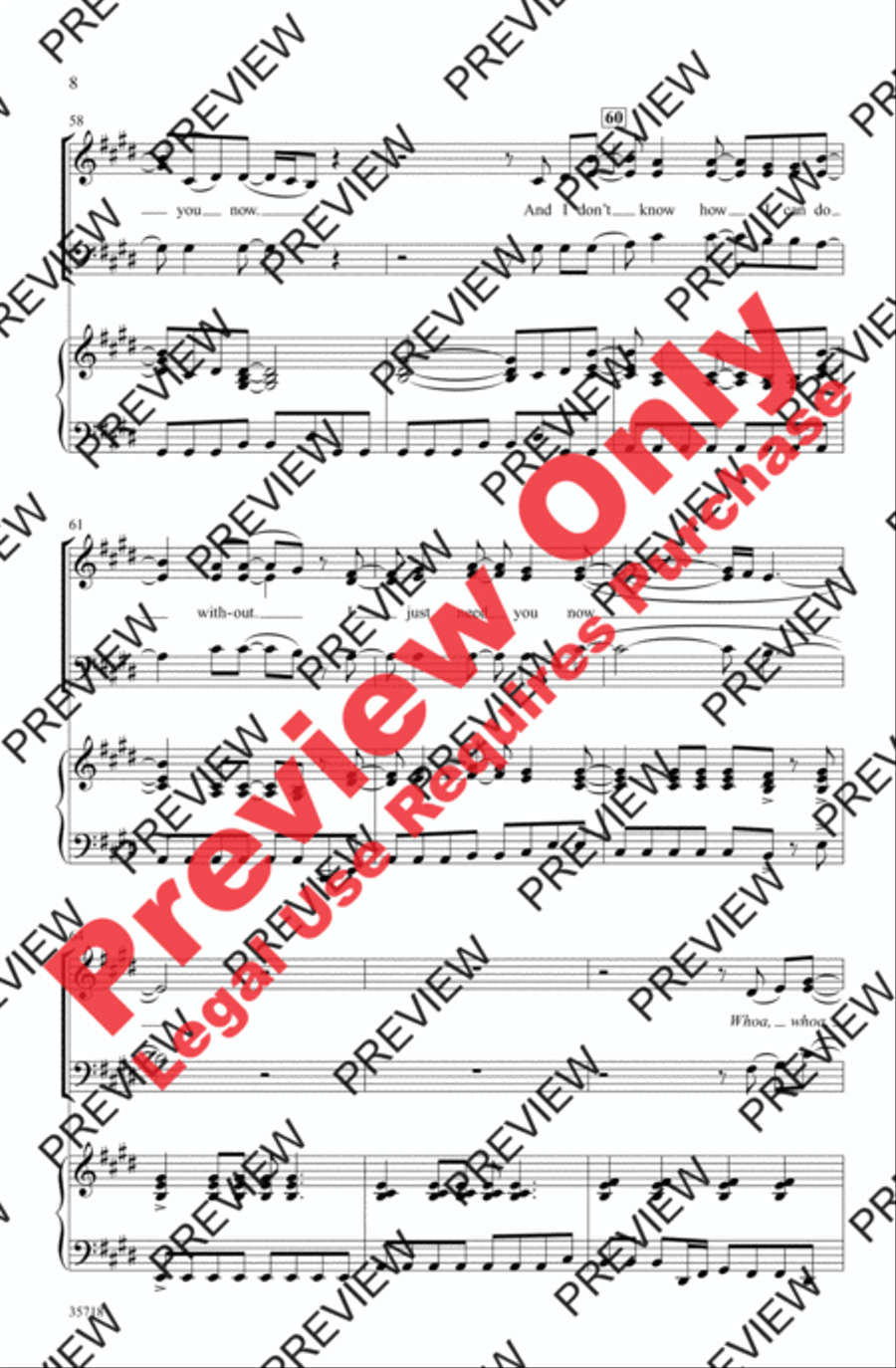 Need You Now Need You Now 3-Part scores gallery preview page 8