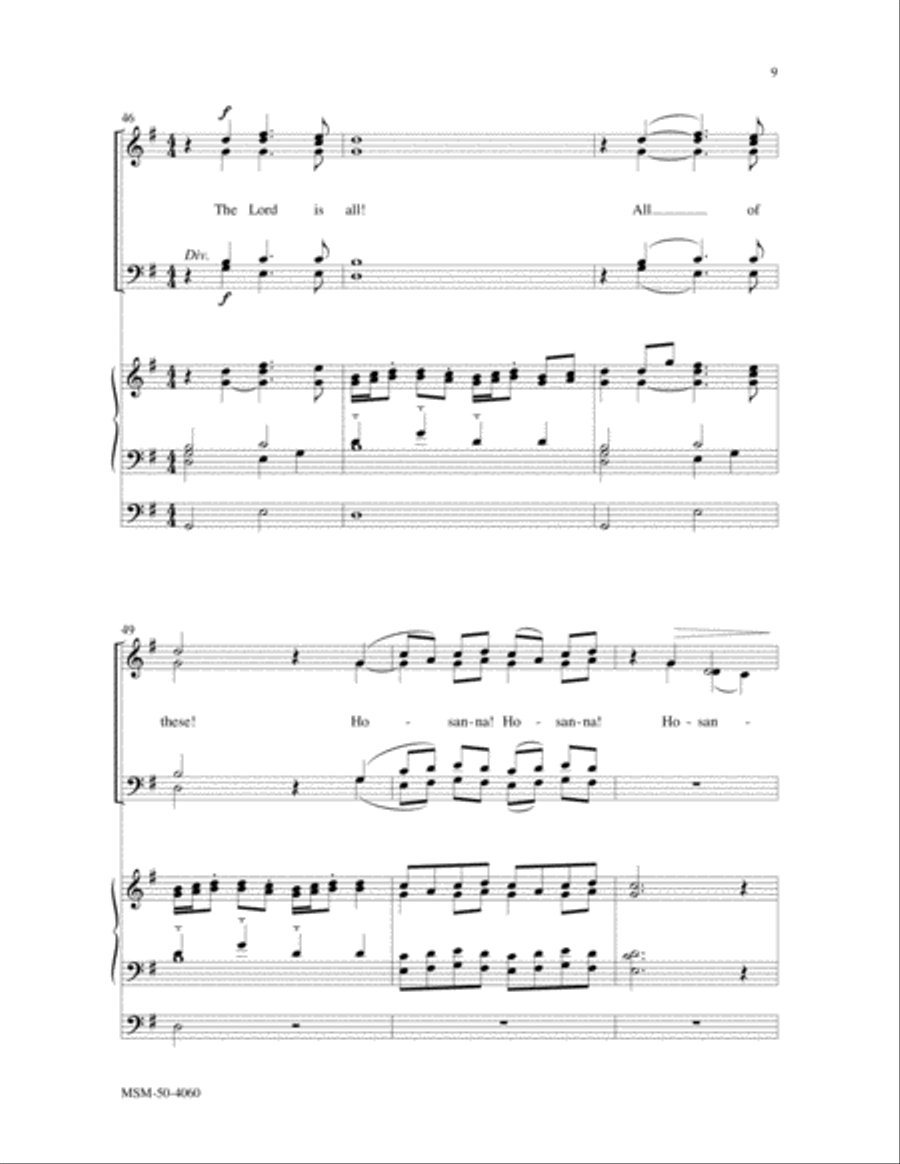 Resurrection Day 4-Part scores gallery preview page 6