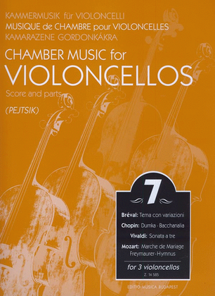 Book cover for Chamber Music for/ Kammermusik für Violoncelli 7