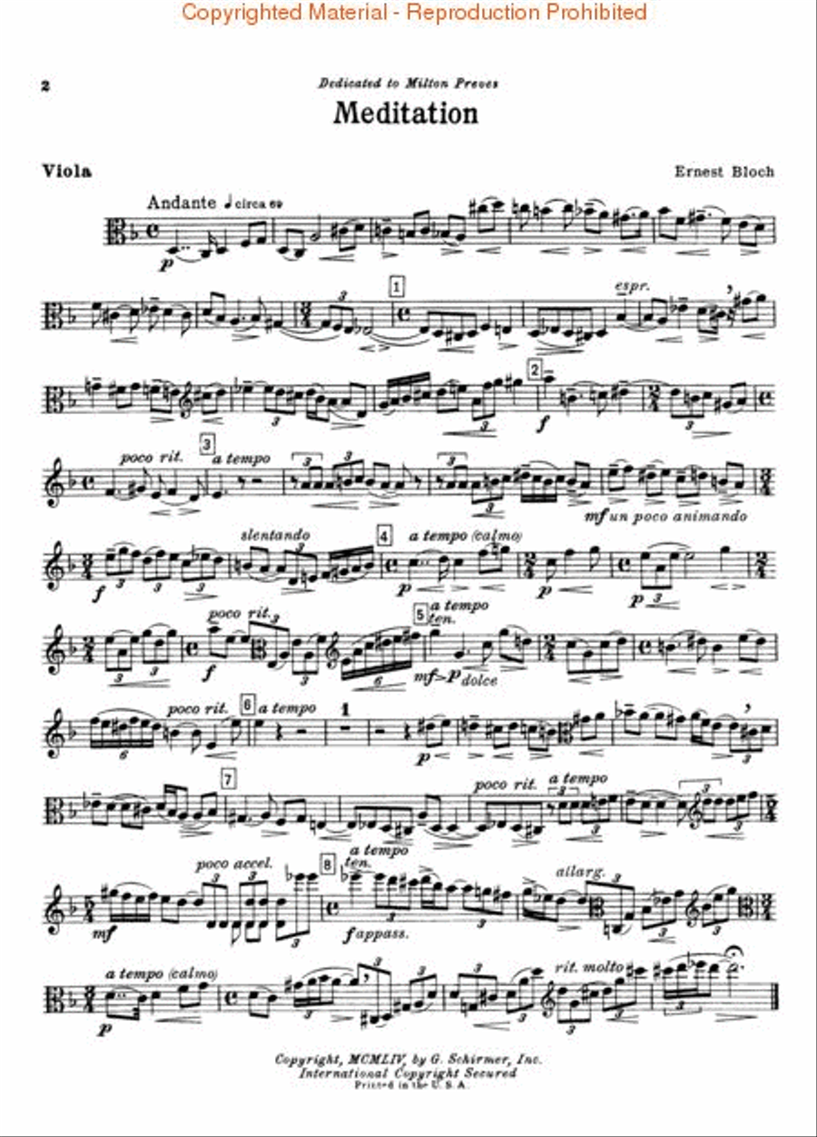 Meditation and Processional Piano Accompaniment scores gallery preview page 2