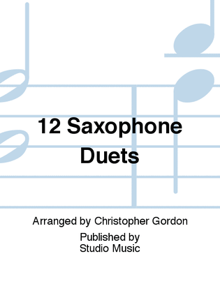 12 Saxophone Duets