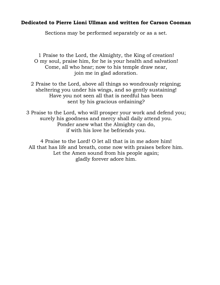 Prelude, Interlude, and Postlude on 