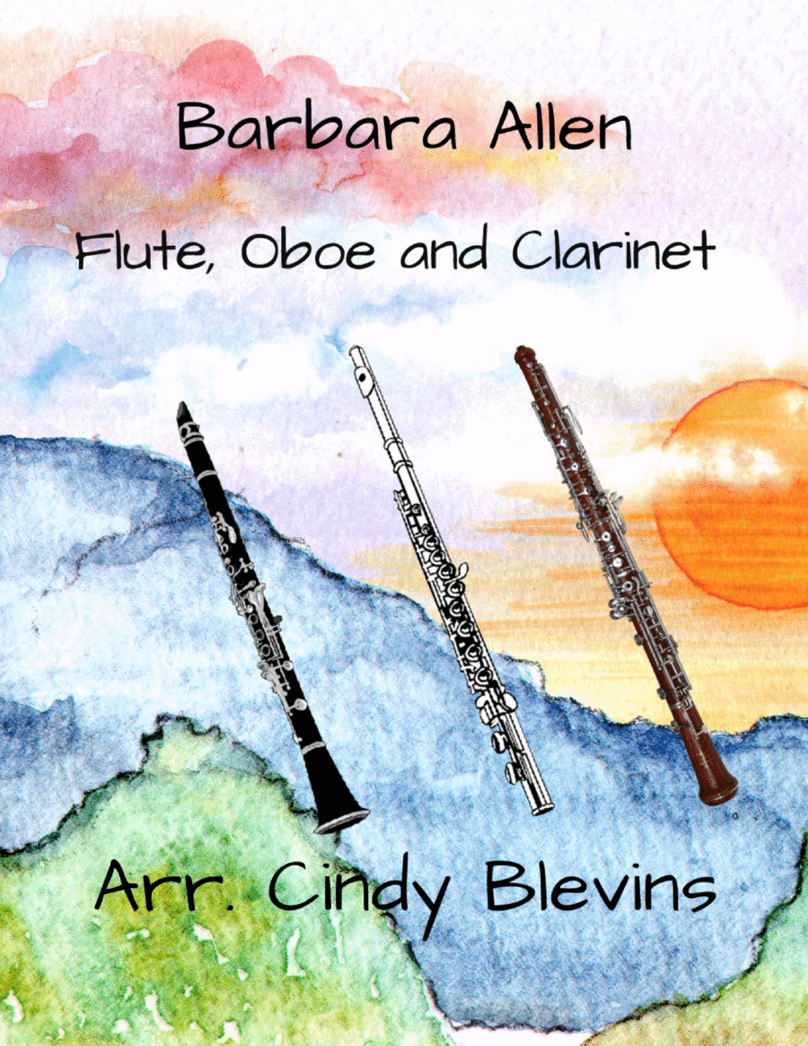 Barbara Allen, for Flute, Oboe and Clarinet image number null