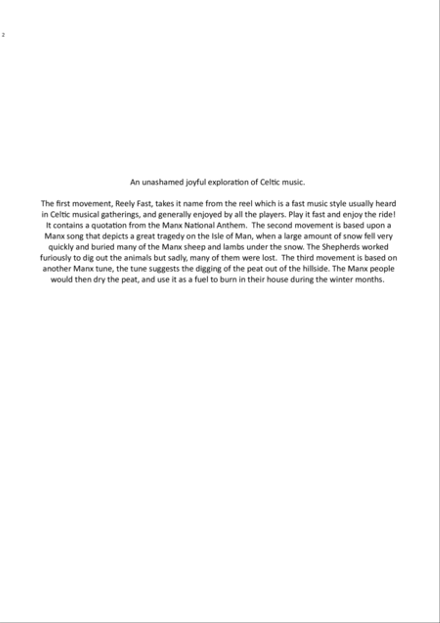 Celtic Moments Celtic Moments Saxophone scores gallery preview page 2