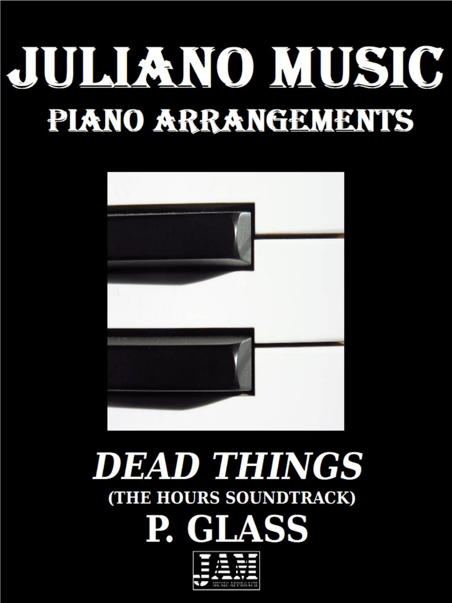 Dead Things Easy Piano scores gallery preview page 1