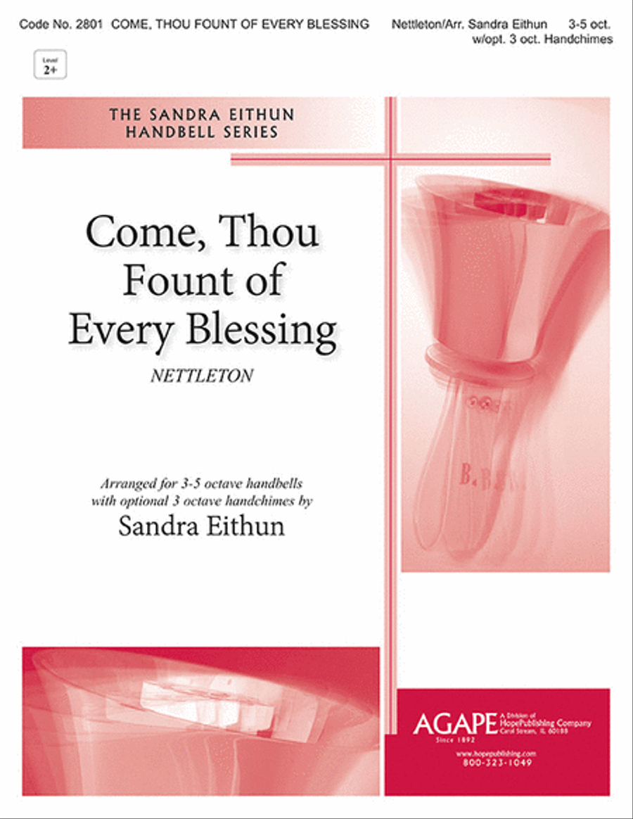 Come, Thou Fount of Every Blessing 5-Octaves scores gallery preview page 1