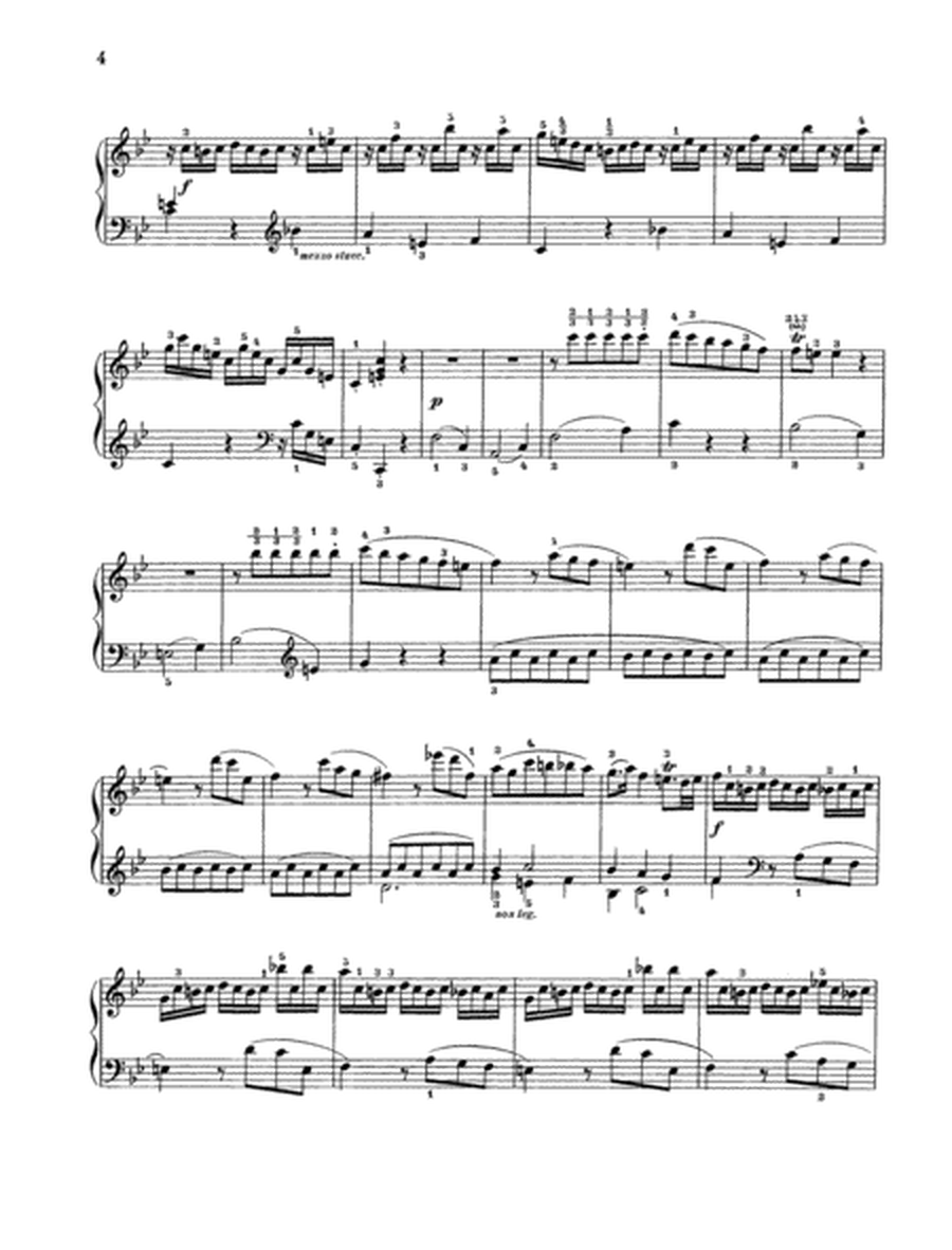 Sonata B-flat major, K. 570