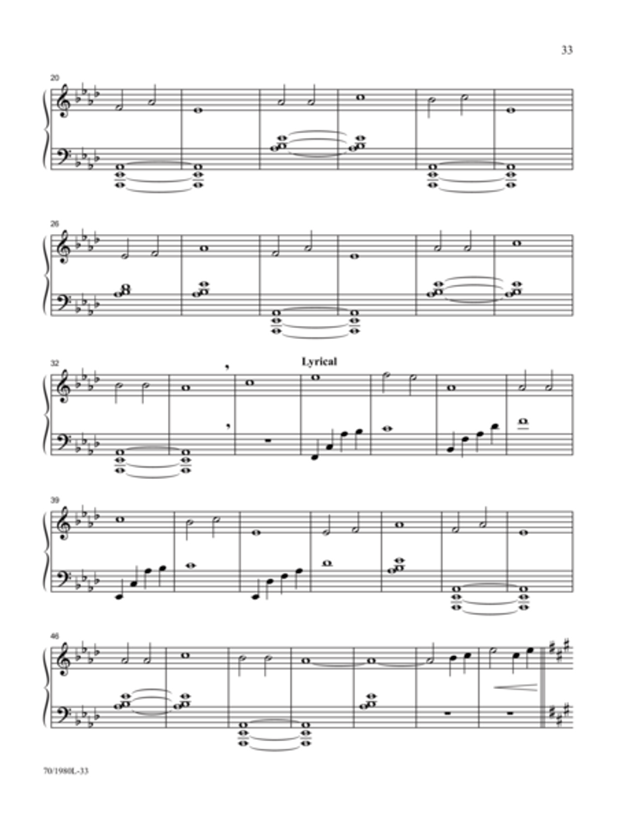 To God Alone Be Glory To God Alone Be Glory Piano Solo scores gallery preview page 22