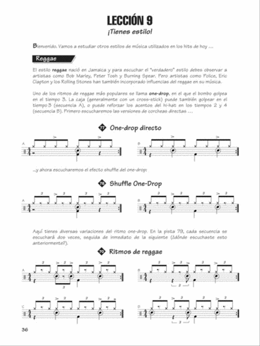 FastTrack Drum Method – Spanish Edition Drums scores gallery preview page 3