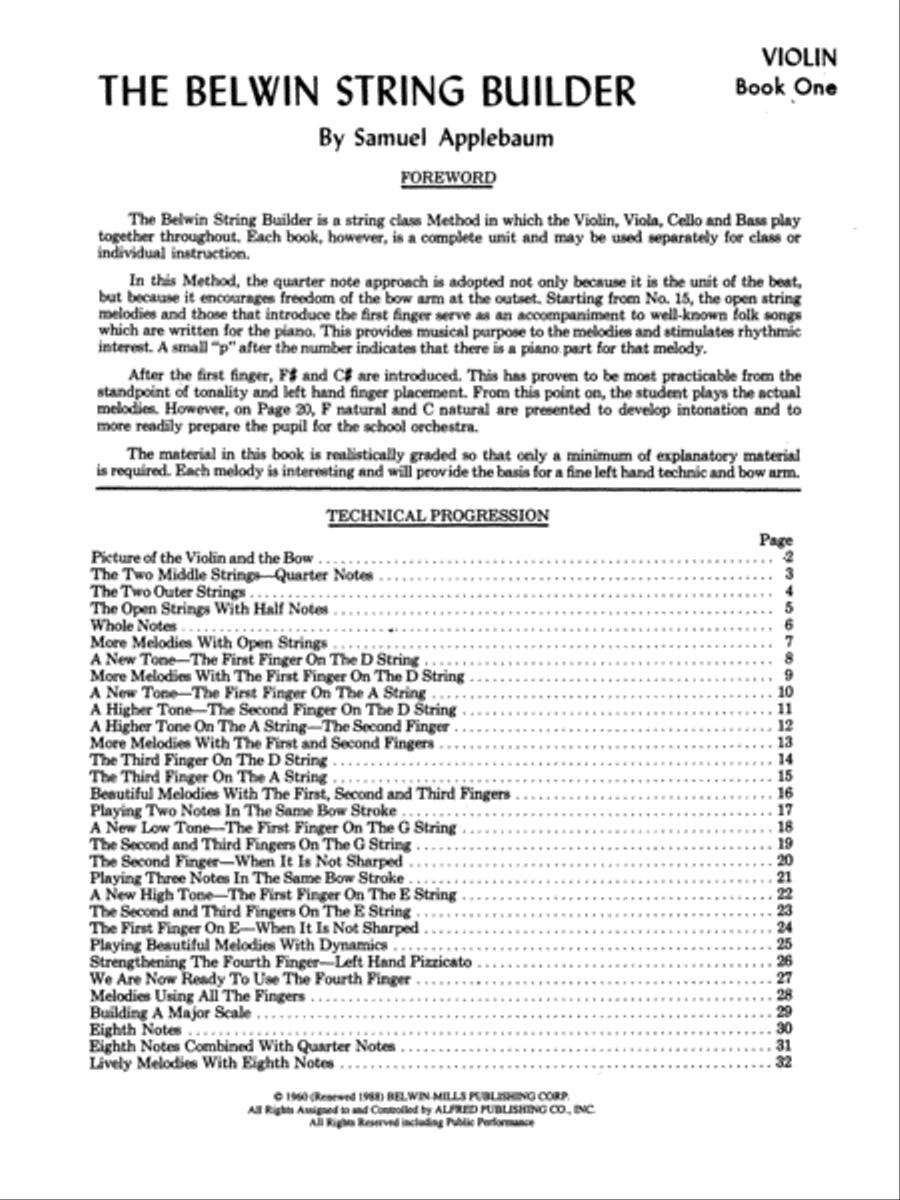 String Builder, Book 1 Chamber Orchestra scores gallery preview page 4
