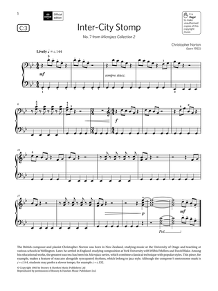 Inter-City Stomp (Grade 2, list C3, from the ABRSM Piano Syllabus 2021 & 2022)
