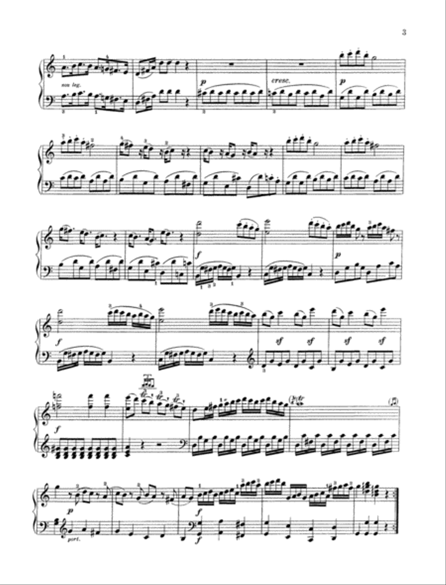 Sonata C major, K. 309 Sonata C major, K. 309 Piano Solo scores gallery preview page 2