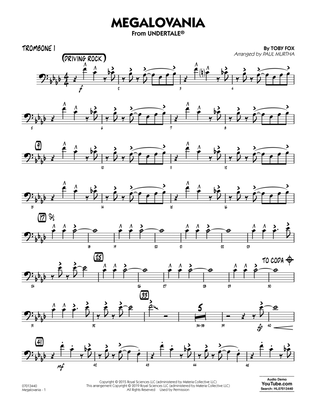Megalovania (arr. Paul Murtha) - Trombone 1