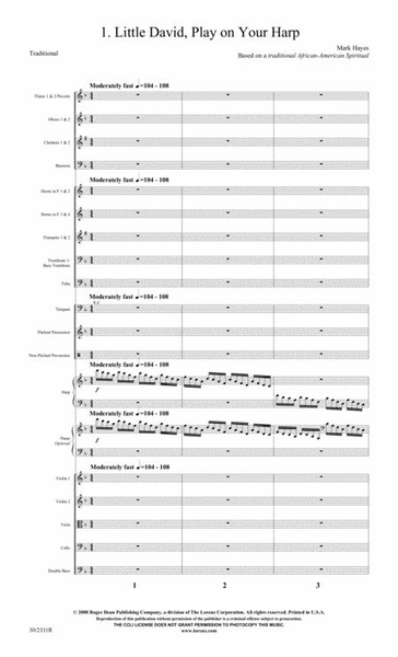 Spirit Suite II - Full Orchestra Score and Parts
