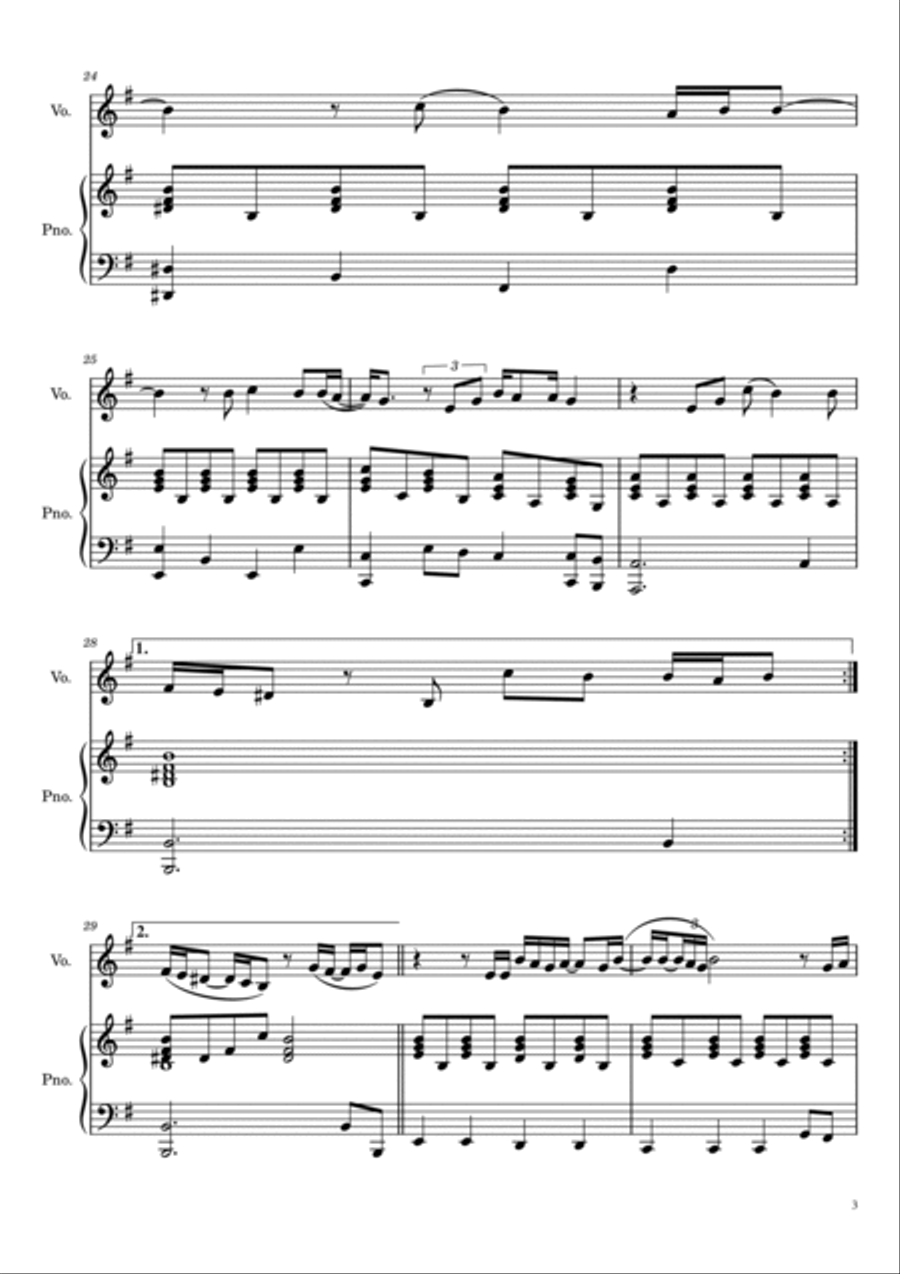 Hurt Voice scores gallery preview page 3