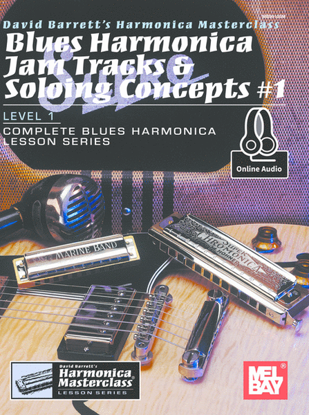 Blues Harmonica Jam Tracks & Soloing Concepts #1 image number null