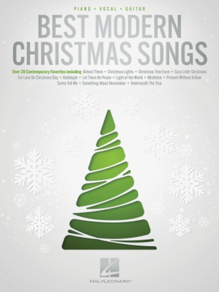 Book cover for Best Modern Christmas Songs