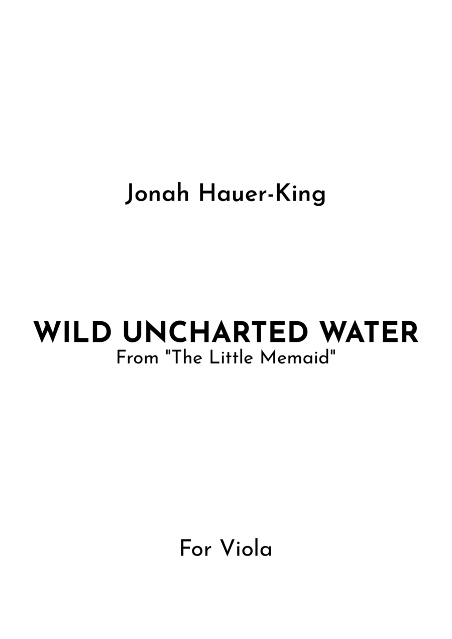 Wild Uncharted Waters Wild Uncharted Waters Viola Solo scores gallery preview page 1