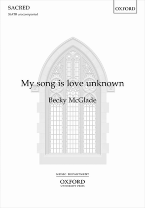 Book cover for My song is love unknown