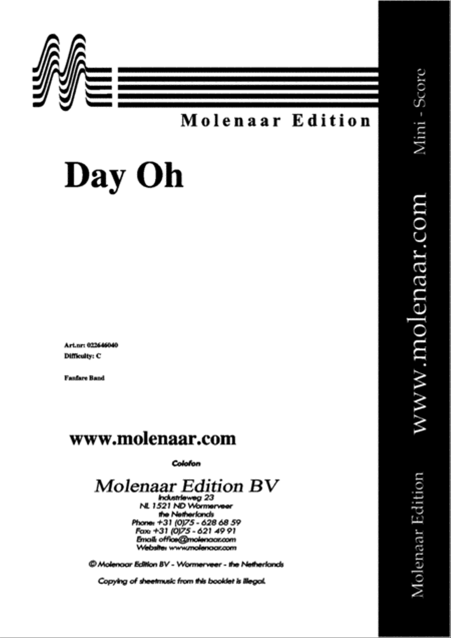 Day Oh Fanfare Band scores gallery preview page 2