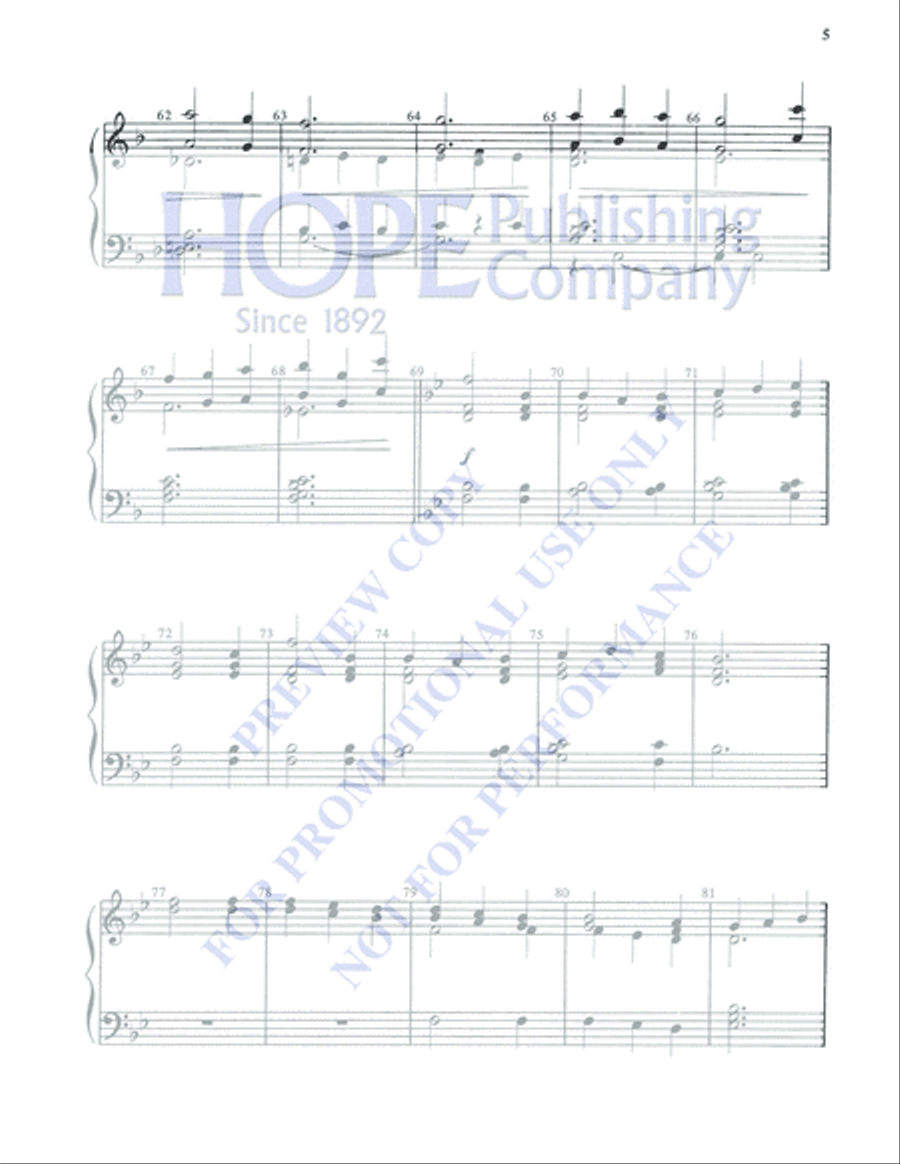 Bring a Torch 3-Octaves scores gallery preview page 5