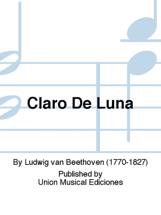 Book cover for Claro De Luna