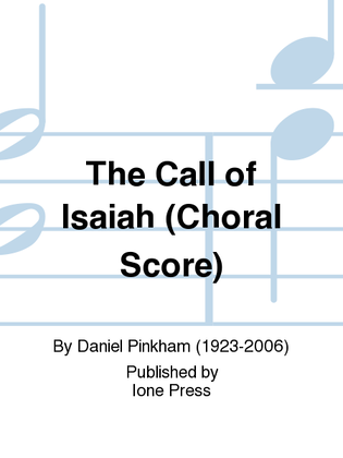 The Call of Isaiah (Choral Score)