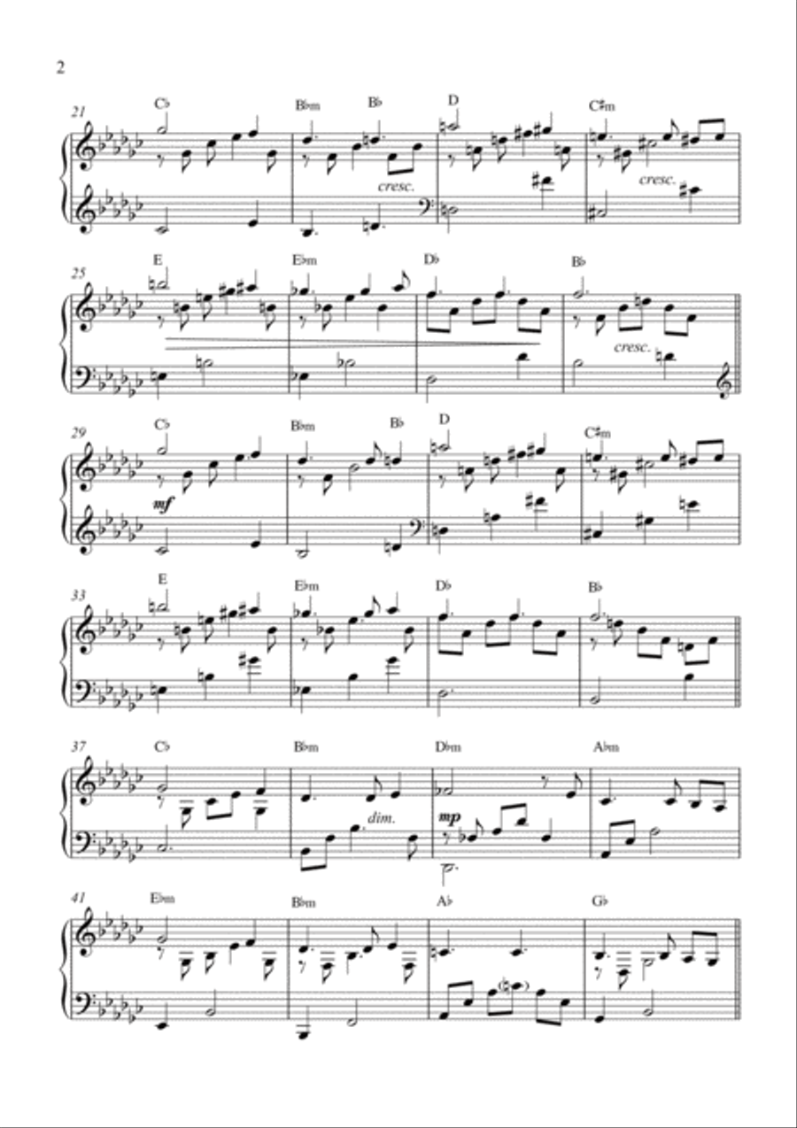 Sheet Music for Ballet Class - Complete class with barre and center exercises. 26 pieces/71 pages. Piano Method scores gallery preview page 5