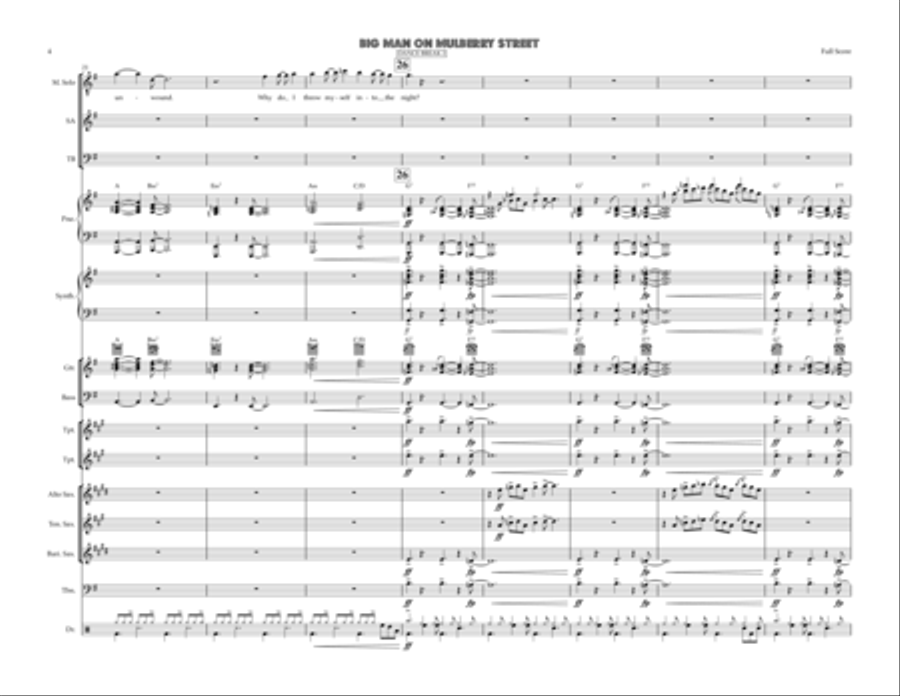 Big Man On Mulberry Street School and Community scores gallery preview page 4