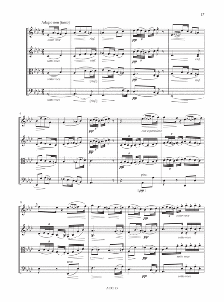 String Quartet Op. 60 No. 3