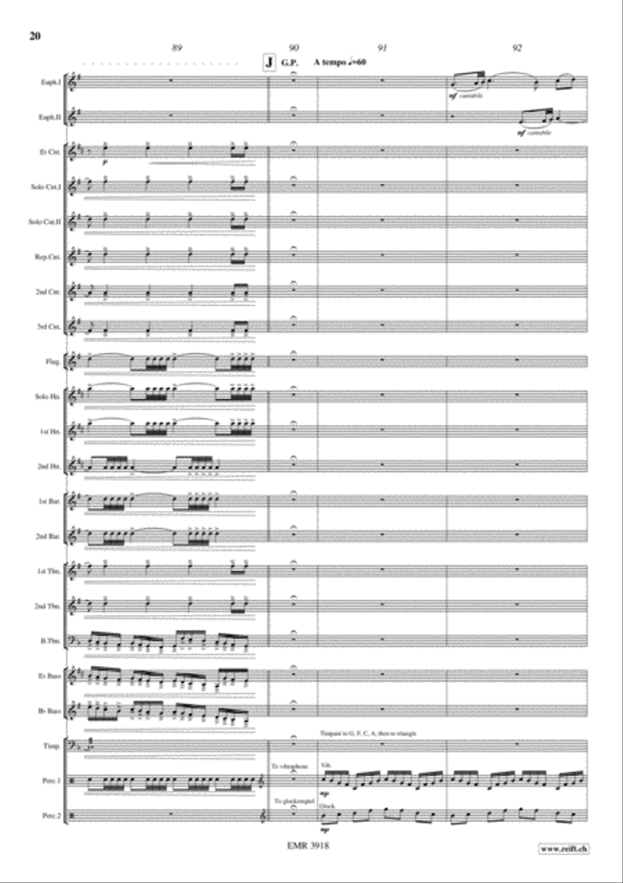 Celtic Folk Brass Band scores gallery preview page 20