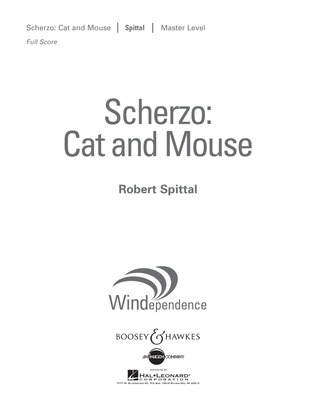 Scherzo: Cat And Mouse - Conductor Score (Full Score)